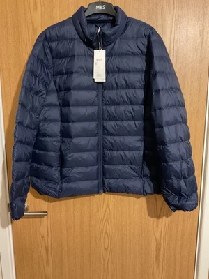 M&S Women Water Resistant Feather and Down Puffer Jacket Coat UK18.BNWT  - Image 1 of 4