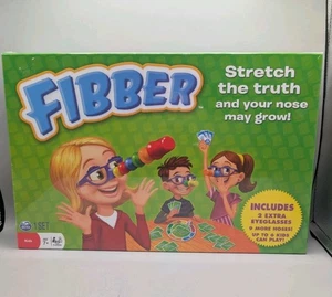 Fibber Stretch The Truth Spin Master Games Board Game Extra Eyeglasses & Noses - Picture 1 of 3