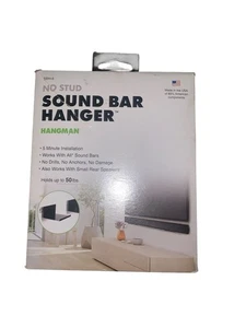 Soundbar Wandhalterung Aufhänger ohne Bolzen Soundbar Aufhänger 5 min Installation, bis zu 50 Pfund - Bild 1 von 5