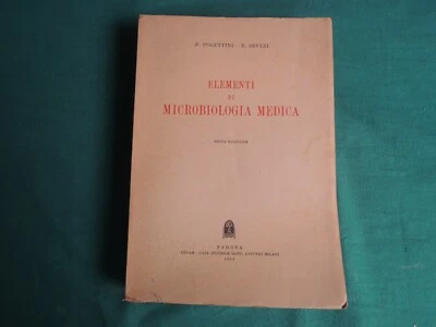 L68*- B.POLETTINI - ELEMENTI DI MICROBIOLOGIA MEDICA -MEDICINA UNIVERSITA PADOVA - Immagine 1 di 4
