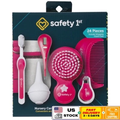 Kit de 24 piezas para cuidado de guardería salud y aseo peine portátil cepillo aspirador nasal nuevo Foto 1 de 4