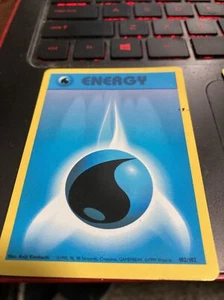 Juego Base Energía Agua 102/102 Pokemon Cartas Coleccionables - Imagen 1 de 2