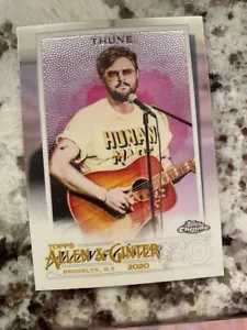 2020 TOPPS ALLEN & GINTER CHROME BASE CARD ACTOR NICK THUNE #170 - Picture 1 of 1