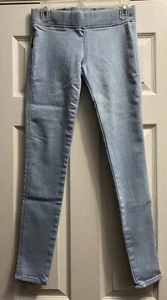 Y2K Vintage HAMMER Junior/Damen Denim Skinny Jeans elastischer Bund Gr. 3 USA - Bild 1 von 11