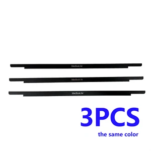 3 pezzi per MacBook Air A1932 A2179 vetro lunetta logo cover striscia ricambio argento - Foto 1 di 4