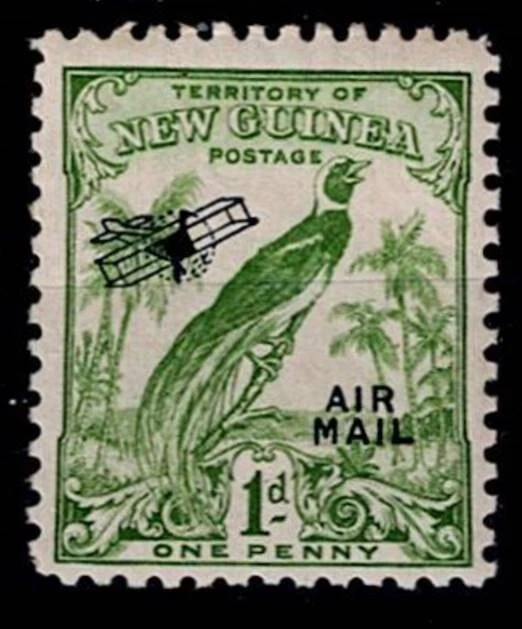 Correo Aéreo Nueva Guinea 1932 1d Verde (#613) Foto 1 de 1