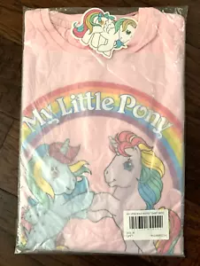 Cakeworthy My Little Pony T-Shirt-Kleid mit Rüschenärmeln rosa XL - Bild 1 von 3