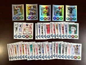 2010 Topps Attax Baseball Lot 44 Cards Start Players and Foils - Picture 1 of 1