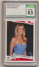 2005-06 Topps First Edition #254 Christie Brinkley RC CSG 8.5