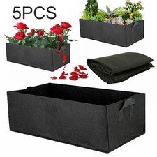 5Pcs Reusable Large Growing Bag Planting Pot Veg Tomato Potato Carrot Planter