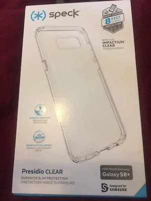 Samsung Galaxy S8+ Speck Presidio Clear Case 90258-5085  - Image 1 of 3