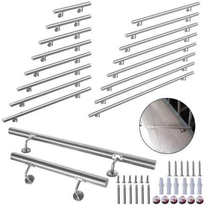 Treppengeländer Handlauf Edelstahl Griff Wandhandlauf Wand Geländer Treppe - Bild 1 von 4