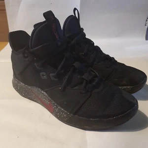 Nike Zoom PG3 Basketball BRED By You size 9 - Picture 1 of 9