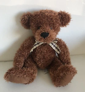 Russ Berrie  "Ernest" Teddy bear Rare Retired Plush 36cm - Bild 1 von 6