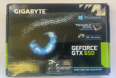 Gigabyte GeForce GTX 650 -   Super Fast Delivery - Fast Dispatch - Image 1 of 4