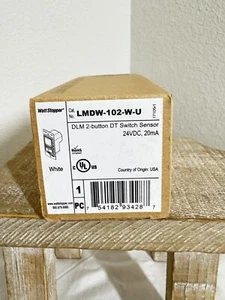 WATT STOPPER LMDW-102-W -U DML 2-Button DT Switch Sensor 24v DC Plug N Go NIB - Picture 1 of 6