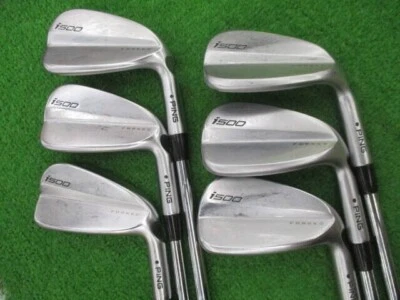 Ping i500 Irons #6-9.W.U(6Clubs)/AWT/Flex:R/Black Dot/Iron set - Image 1 of 4