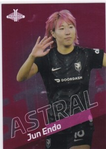 2023 Parkside NWSL Collection Vol. 1 Jun Endo Astral Insert  Foil #4