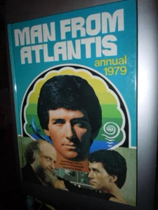 MAN FROM ATLANTIS 1979 ANNUAL. Welthändler HC Buch. - Bild 1 von 10