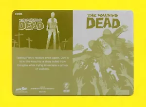 2012 The Walking Dead Comic Book Trading Cards 1/1 Yellow Printing Plate 5x3 1/2 - Picture 1 of 3