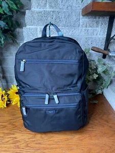 NWT TUMI BLACK CAMO PACKABLE BACKPACK FOLDABLE SHOULDER LRG BAG TRAVEL CARRYON - Picture 1 of 17