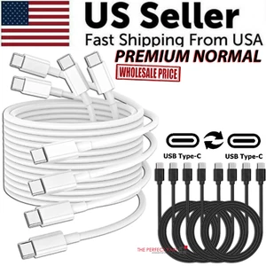 Braided USB C Type-C Fast Charging Data SYNC Charger Cable Cord 3/6/10FT Lot - Picture 1 of 45