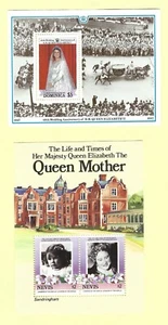 ROYAL STAMPS: 2x Royalty Related Mini-Sheets - Picture 1 of 1