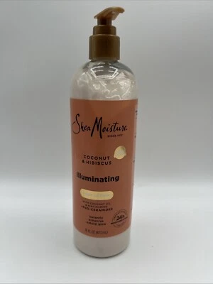 SheaMoisture Illuminating Body Lotion with Coconut Oil, Hibiscus 16oz 1 Pack - Image 1 of 4