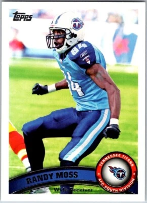 2011 Topps #258 Randy Moss - Image 1 of 2