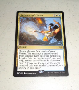 ~1x Aethermage's Touch x1 ~NM~ Modern Masters 2017 Magic the Gathering MTG~ - Bild 1 von 1