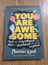 You Are Awesome: Find Your Confidence and Dar by Matthew Syed New Paperback Book