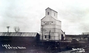 1926 W.T. Barstow Grain Co Tobias Nebraska Fotokunst Lincoln NE RPPC Postkarte - Bild 1 von 4
