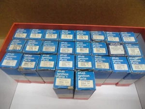 NORS ATLAS BIG lot of 26 CONDENSERS 279-284 NEW old stock - Picture 1 of 3