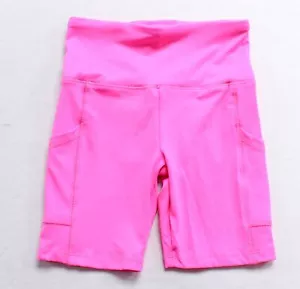 The Children's Place Girl's Quick Dry High Rise Bike Shorts JJ4 Pink Beam Medium - Picture 1 of 3