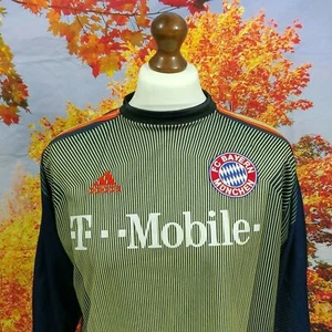 Oliver Kahn FC Bayern München Adidas 2003 Torwarttrikot. UK Herren Gr. Small - Bild 1 von 10