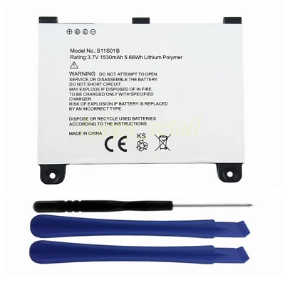New Battery For Amazon Kindle 2 DX D00511 D00611 D00701 D00801 170-1012-00 REV.C - Image 1 of 3