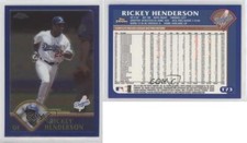 2003 Topps Chrome Traded & Rookies Rickey Henderson #T73 HOF