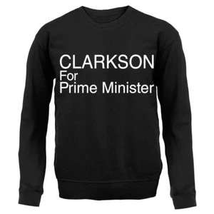 Clarkson For Prime Minister - Kids Hoodie / Sweater - Jeremy Farm Diddly Squat - Picture 1 of 20