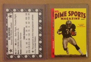 Dime SPORTS Bo JACKSON Nein # Kansas Stadt Royals/Raiders/Auburn 1990 - 1991 - Bild 1 von 1