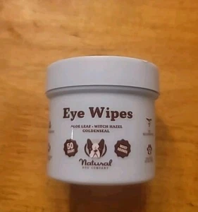 Natural Dog Company Dog EYE Wipes 50 ct - Picture 1 of 1