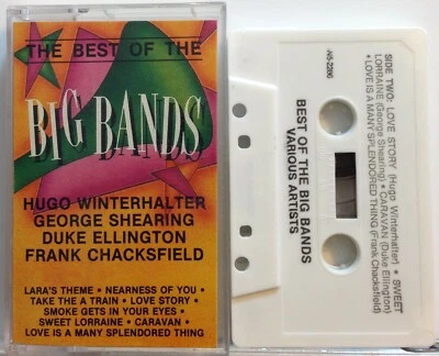 The Best Of The Big Bands (Cassette Tape Starday) Hugo Winterhalter *Rare* *VG*  - Image 1 of 2