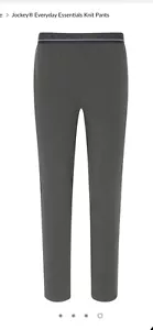 Jockey Everyday Essential Knit Pants Men’s Black Oyster - Large BNWT - Picture 1 of 3