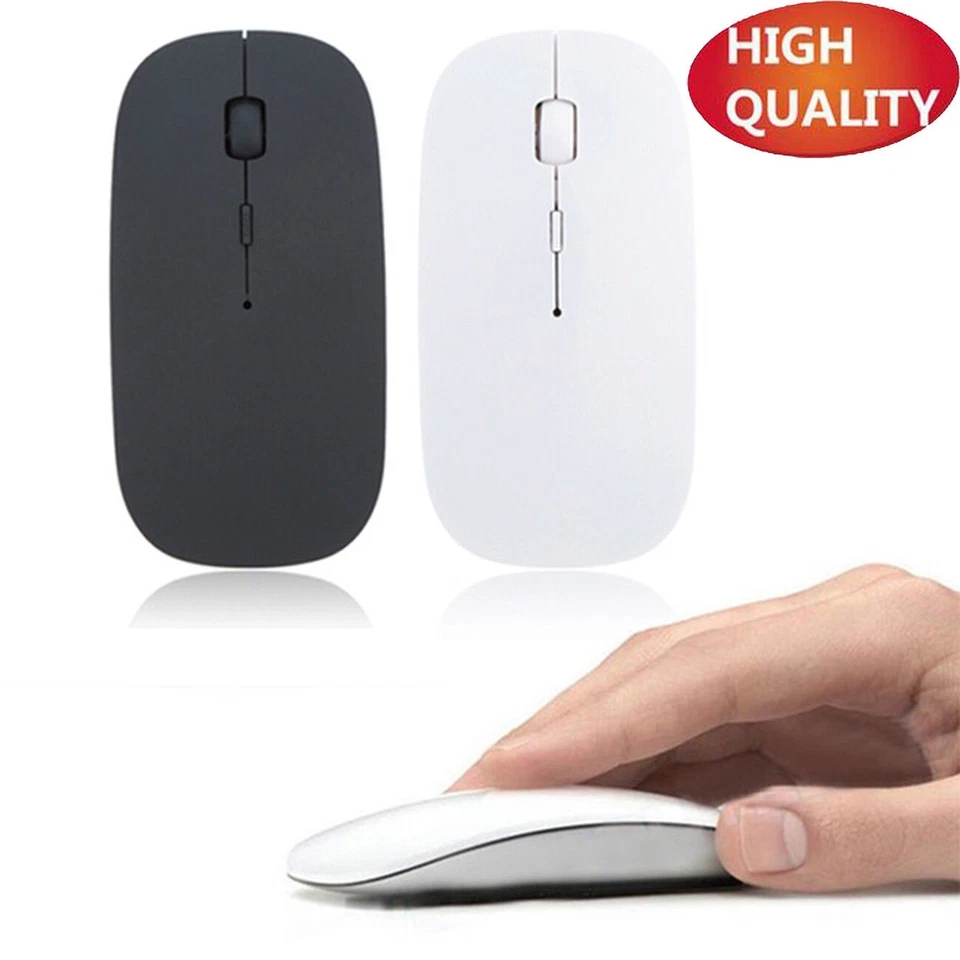 MOUSE OTTICO WIRELESS 1600 DPI USB SENZA FILO WIFI PC COMPUTER CORDLESS NOTEBOOK - Immagine 1 di 1