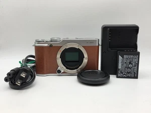 [ N.MINT ] FUJIFILM X-M1 16.3MP Mirrorless Digital Camera Body BROWN From Japan - Picture 1 of 13