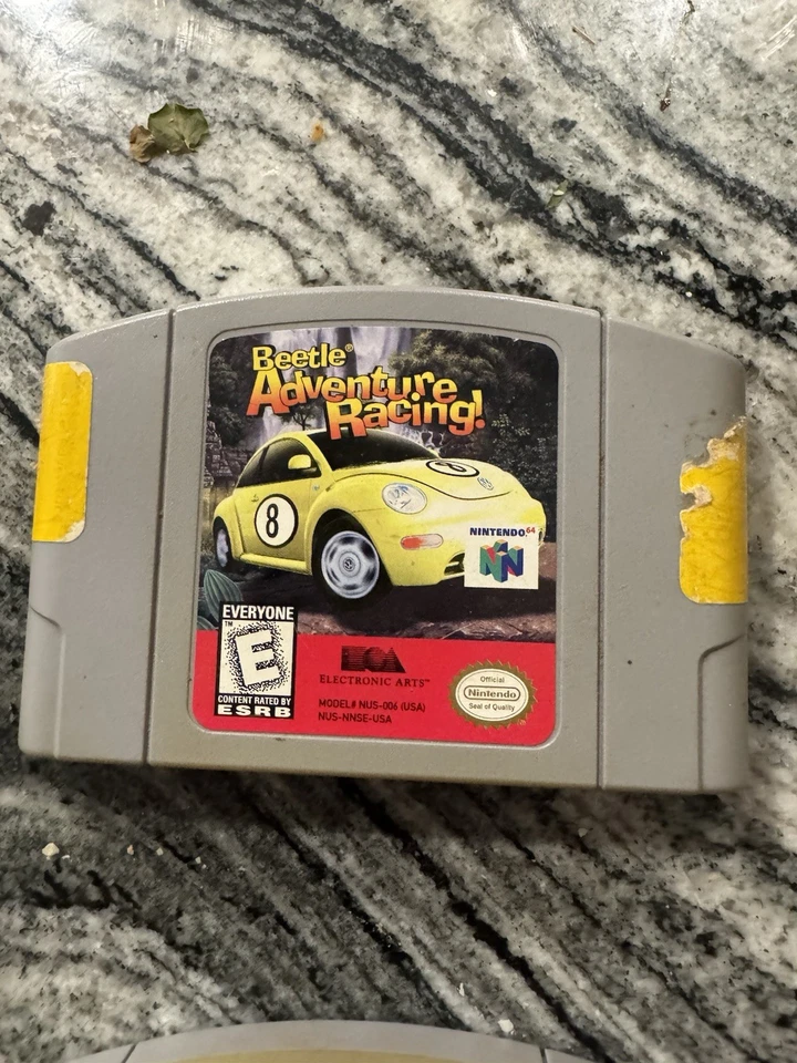 Beetle Adventure Racing Nintendo 64. Tested Working - Image 1 of 1