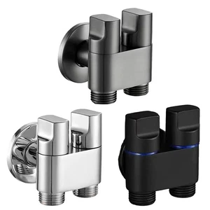 Multifunktionales Doppelauslass Eckventil aus stabilem Legierungsmaterial gefert - Picture 1 of 41