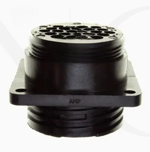 Conector carcasa de goma redonda 206838-1 de 10 piezas - Imagen 1 de 1