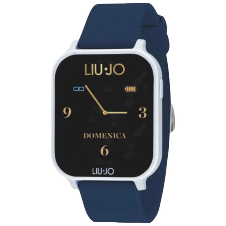Smartwatch Mujer LIU JO LUXURY VOICE ENERGY SWLJ111 Silicona Azul Touchscreen - Imagen 1 de 1
