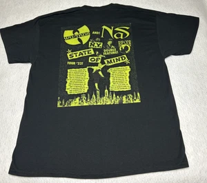 Wu Tang Clan Double Sided Band Concert Tour 2022 T Shirt Size XL - Picture 1 of 7