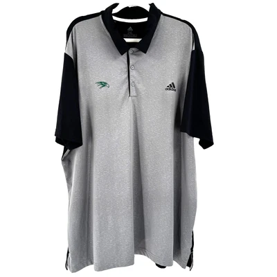 Camisa Polo de Golf Adidas Para Hombre 2XL Gris Ropa Activa Rendimiento Preppy Bordada Foto 1 de 4